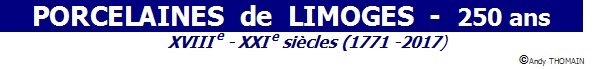 Porcelaines de limoges 3